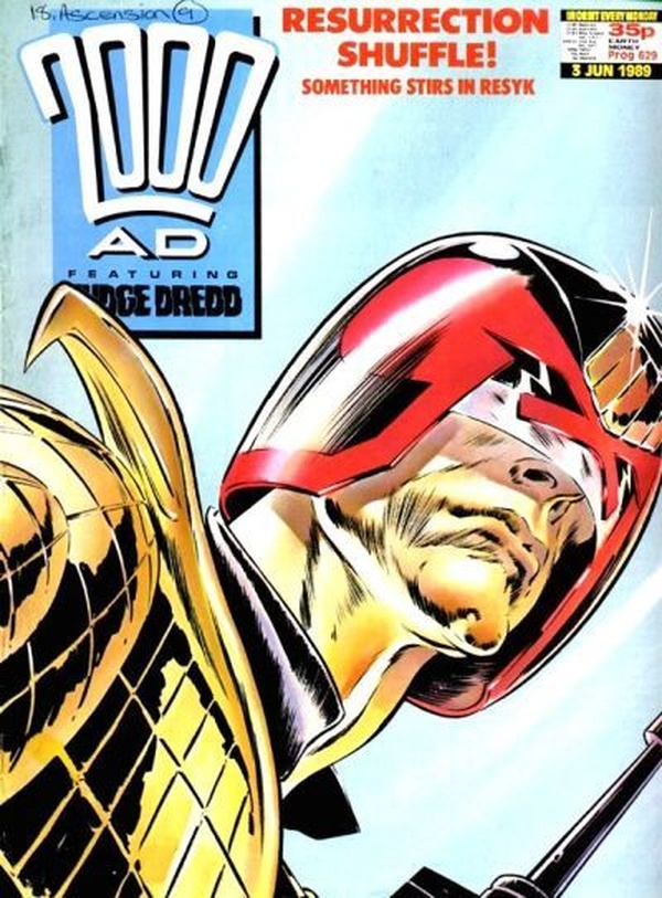 2000 AD #629 cover