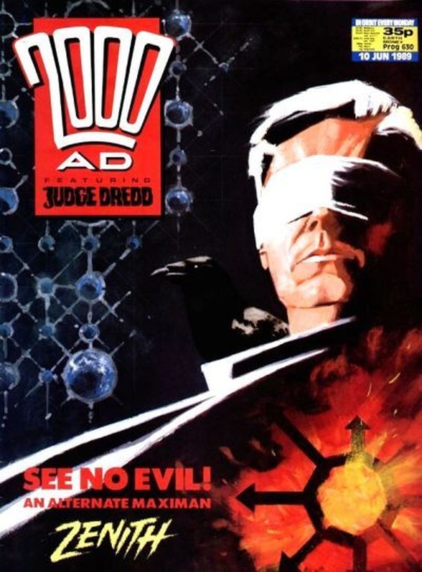 2000 AD #630 cover