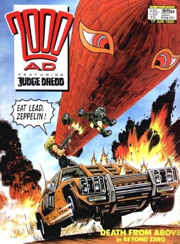 2000 AD #631 cover