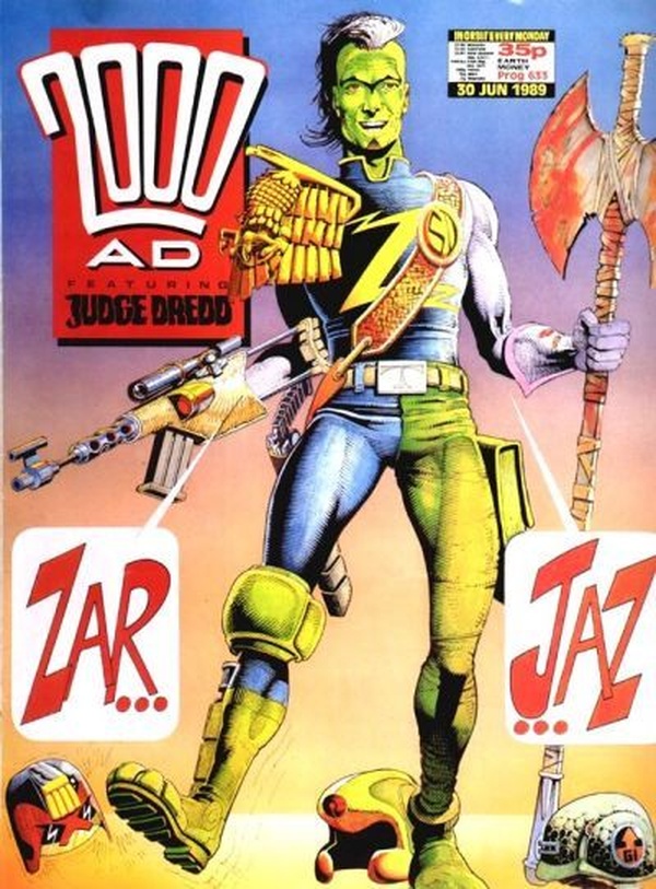 2000 AD #633 cover
