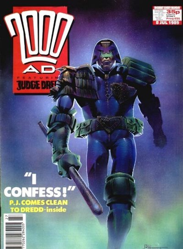 2000 AD #634 cover