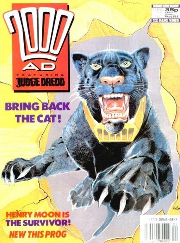 2000 AD #639 cover