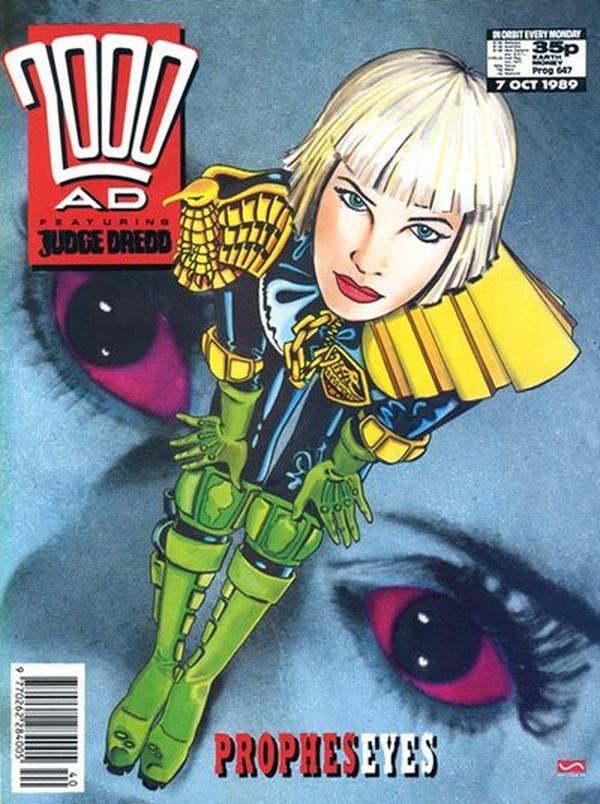 2000 AD #647 cover