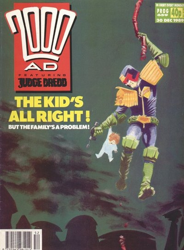 2000 AD #659 cover