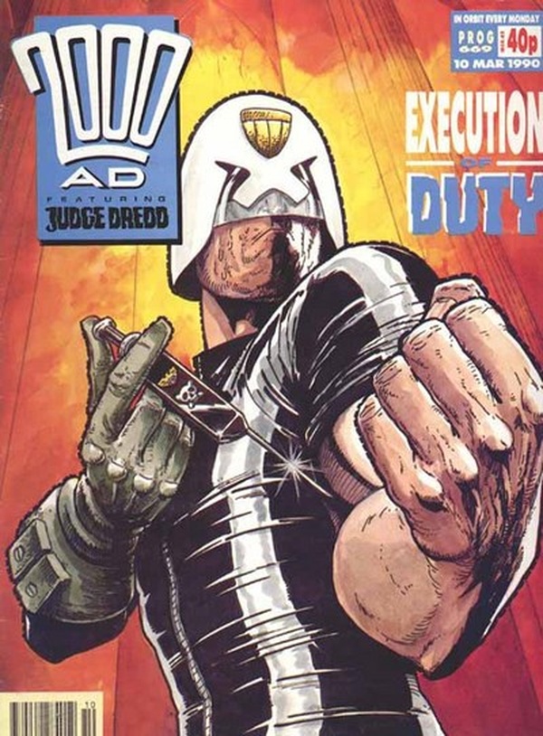 2000 AD #669 cover