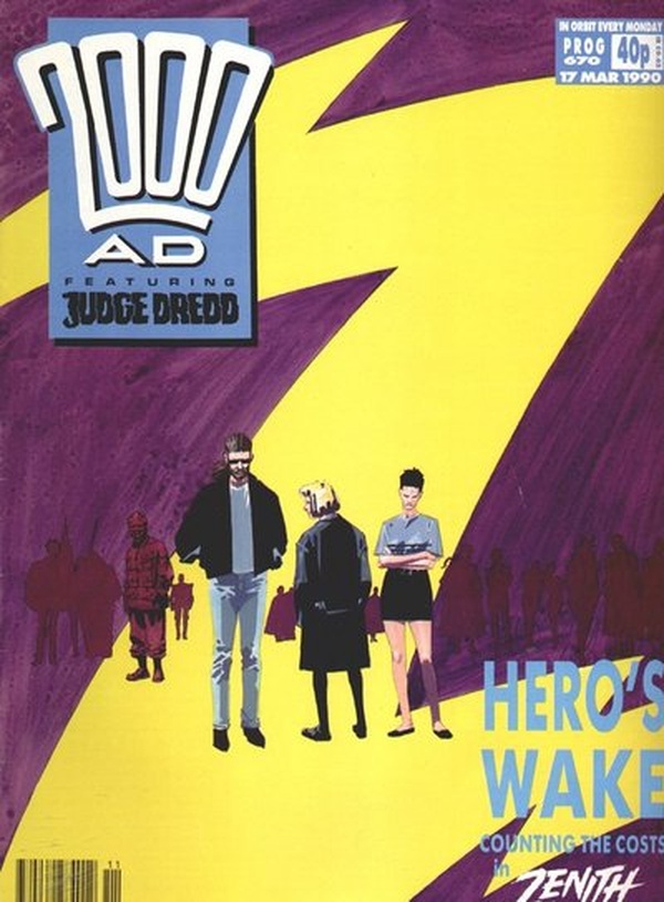 2000 AD #670 cover