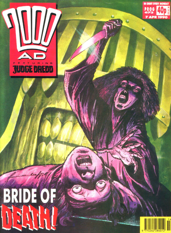 2000 AD #673 cover