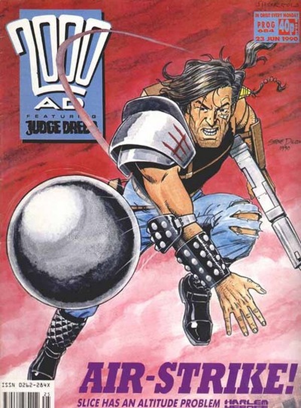 2000 AD #684 cover