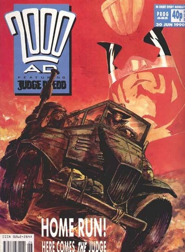 2000 AD #685 cover