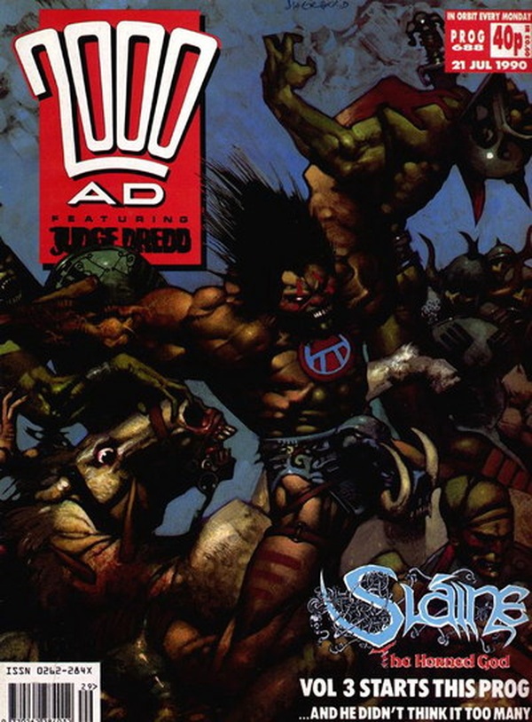 2000 AD #688 cover