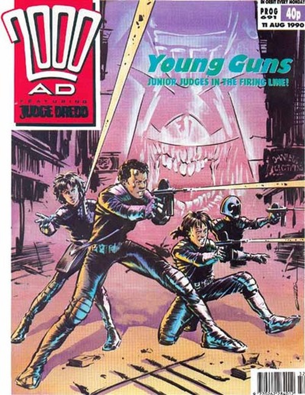 2000 AD #691 cover