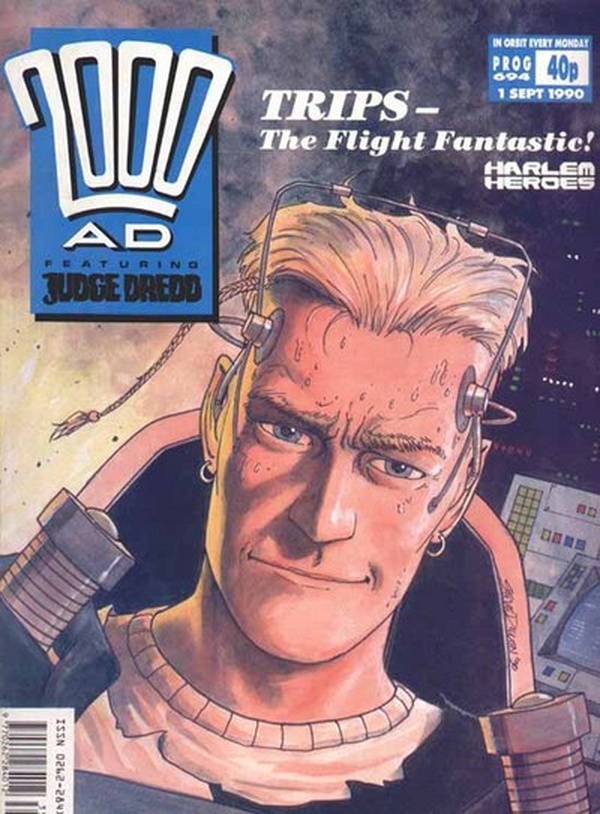 2000 AD #694 cover