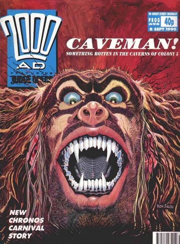 2000 AD #695 cover