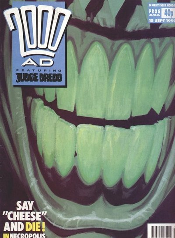 2000 AD #696 cover