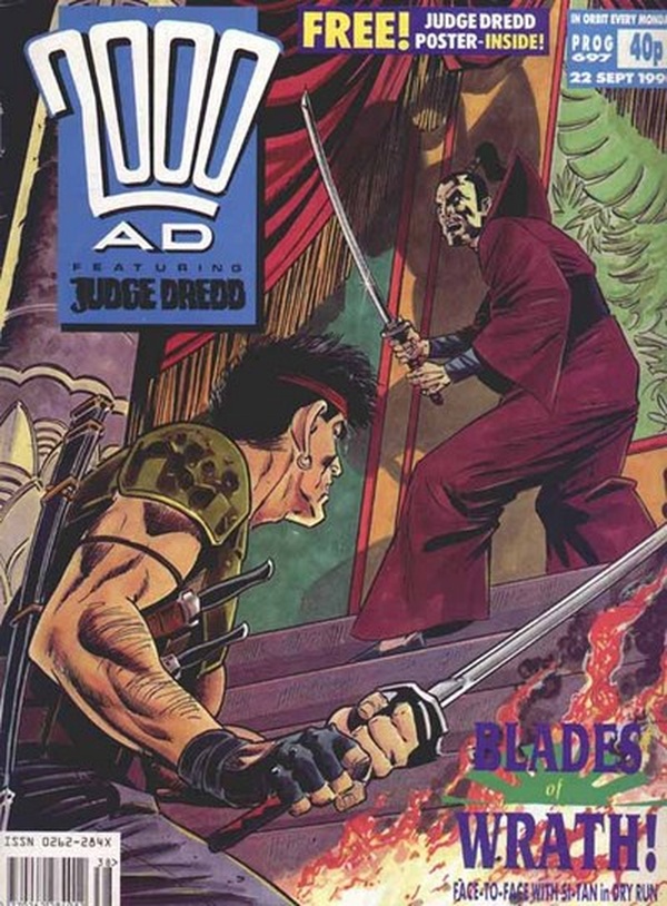 2000 AD #697 cover