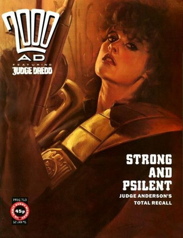 2000 AD #713 cover