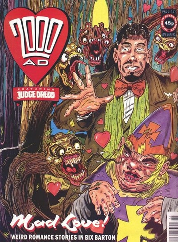 2000 AD #737 cover
