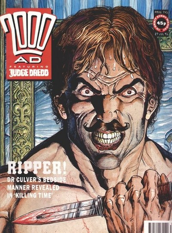 2000 AD #741 cover