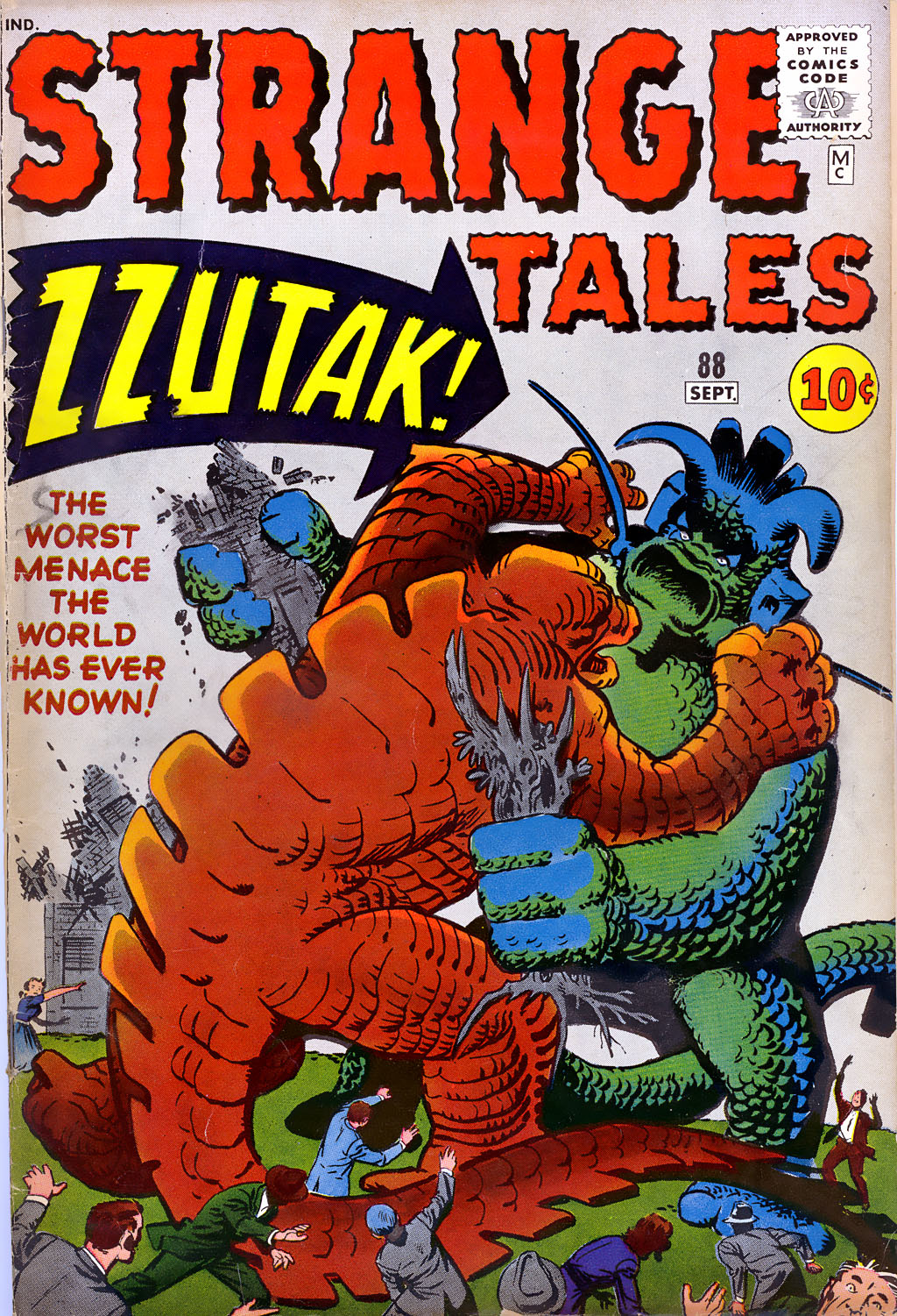 Strange Tales #88 cover