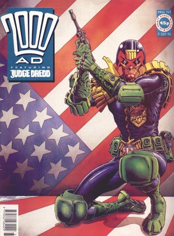 2000 AD #747 cover