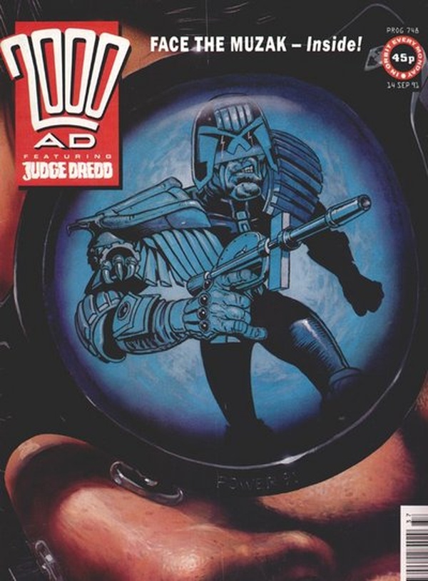 2000 AD #748 cover