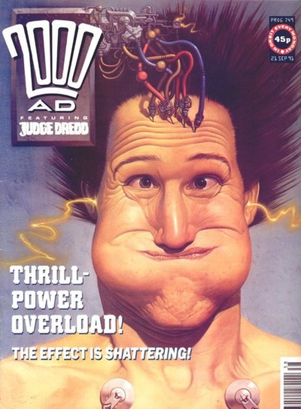 2000 AD #749 cover