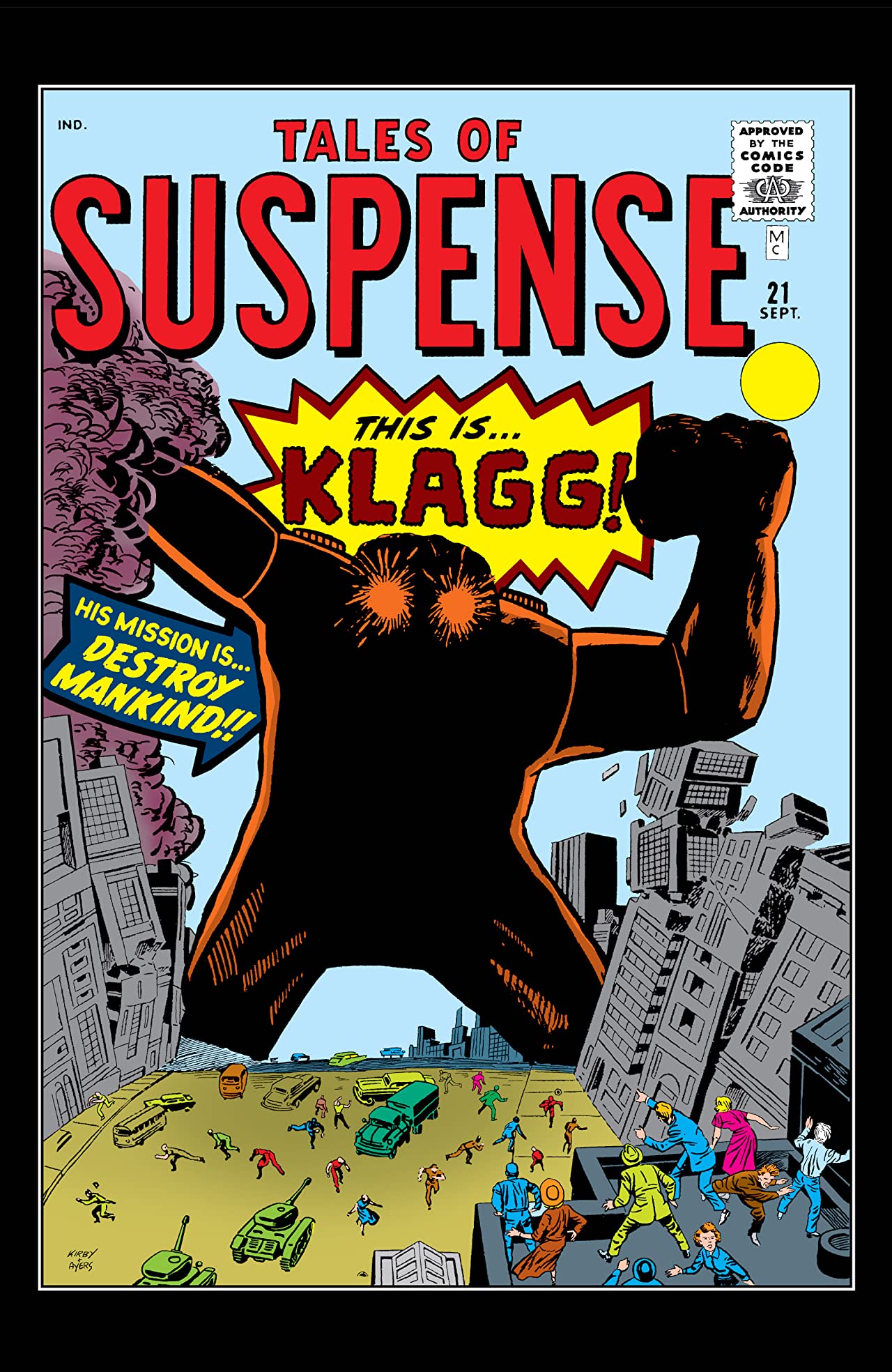 Tales of Suspense #21 cover