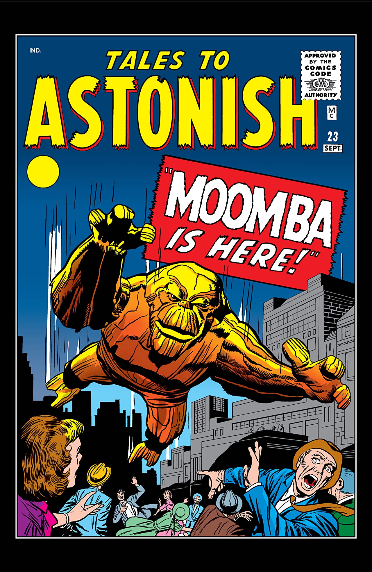 Tales to Astonish #23 cover