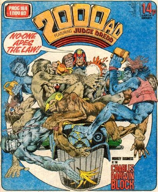 2000 AD #184 cover