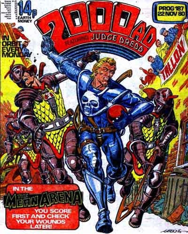 2000 AD #187 cover