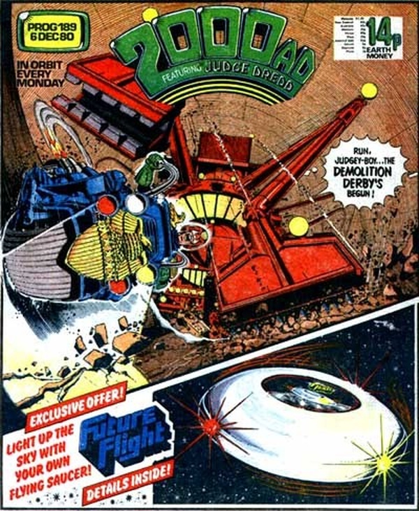 2000 AD #189 cover