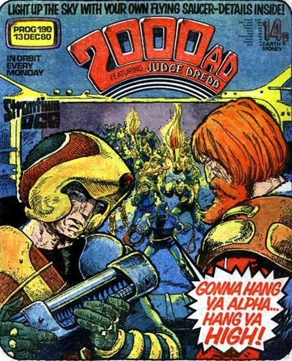 2000 AD #190 cover