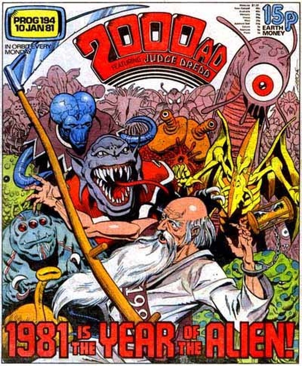 2000 AD #194 cover