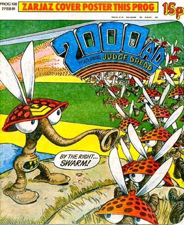 2000 AD #198 cover