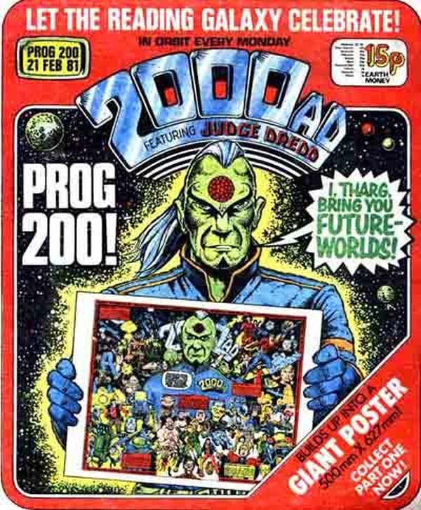 2000 AD #200 cover