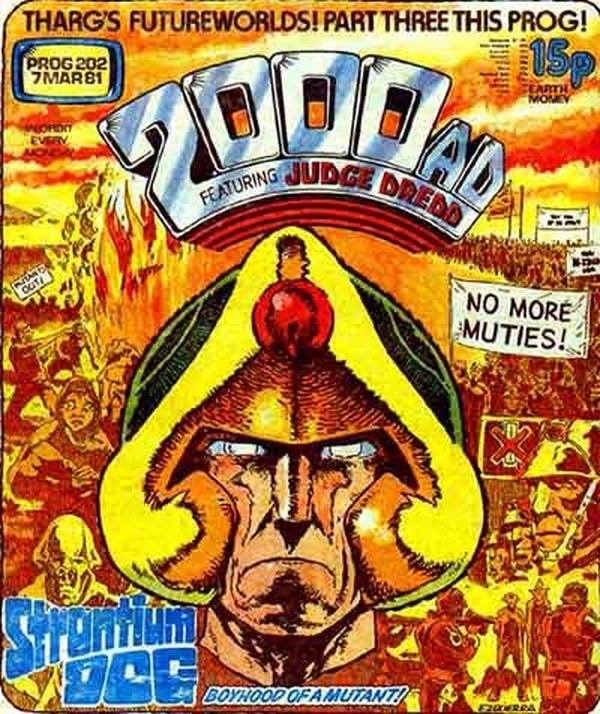 2000 AD #202 cover