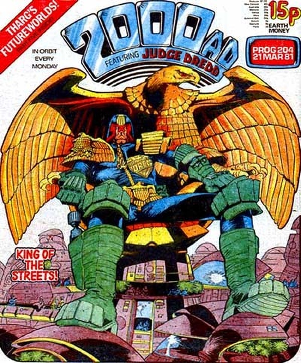 2000 AD #204 cover