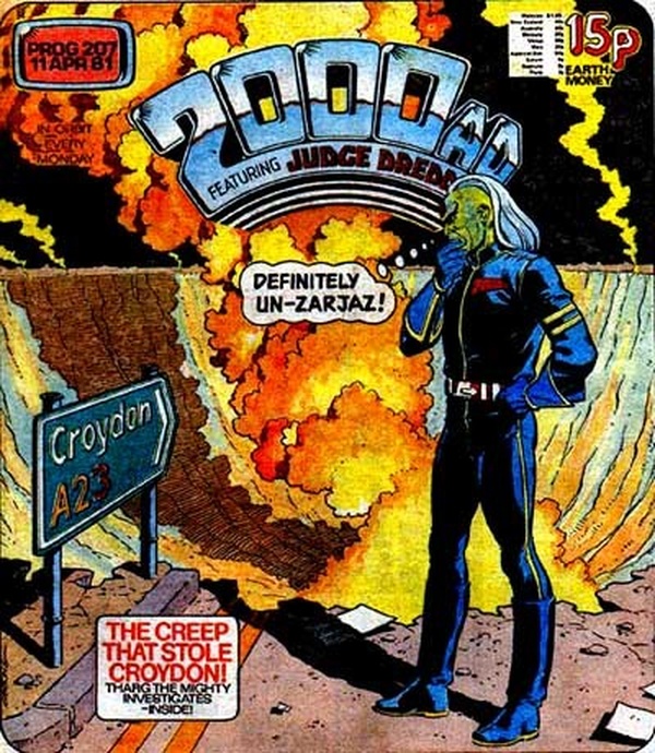 2000 AD #207 cover