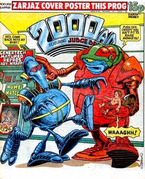 2000 AD #209 cover