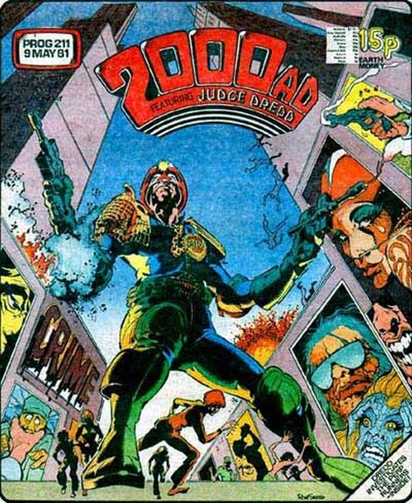 2000 AD #211 cover