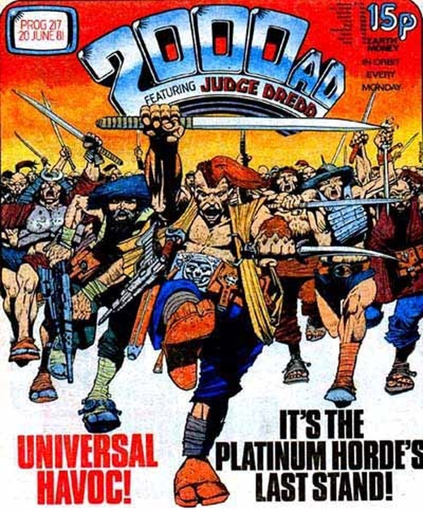 2000 AD #217 cover