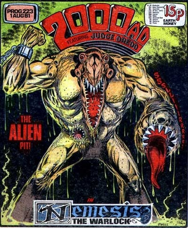 2000 AD #223 cover