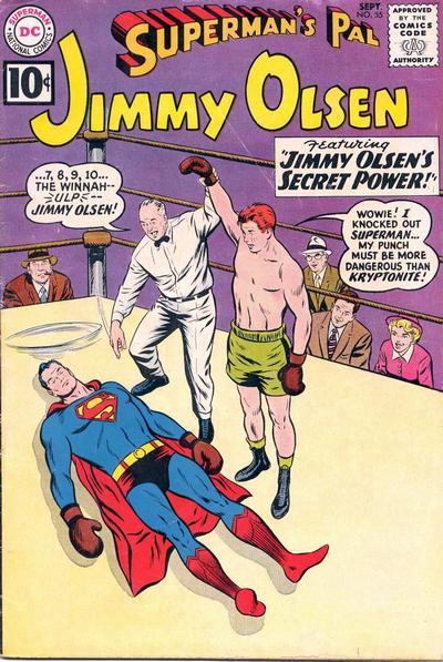Superman's Pal, Jimmy Olsen #55 cover