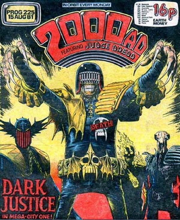 2000 AD #225 cover