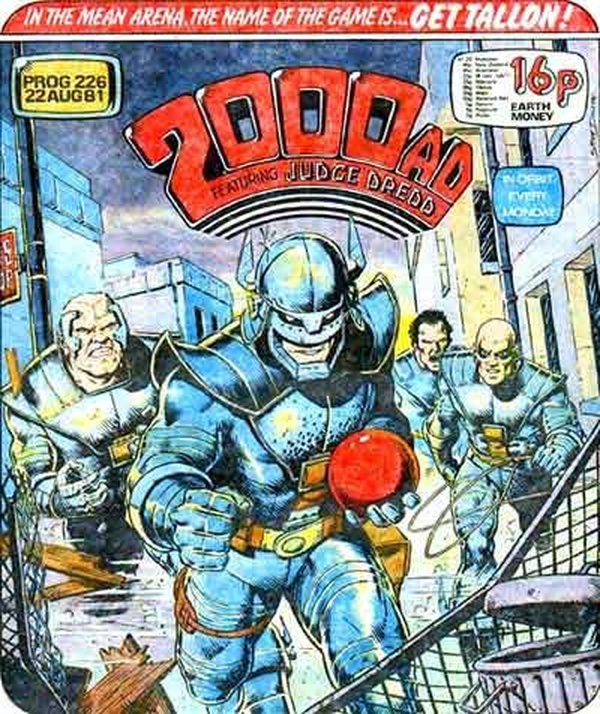 2000 AD #226 cover
