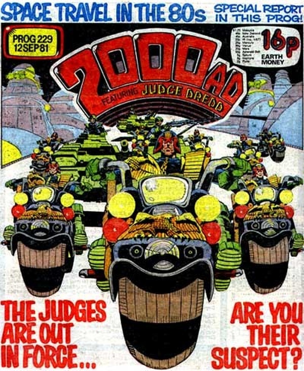 2000 AD #229 cover