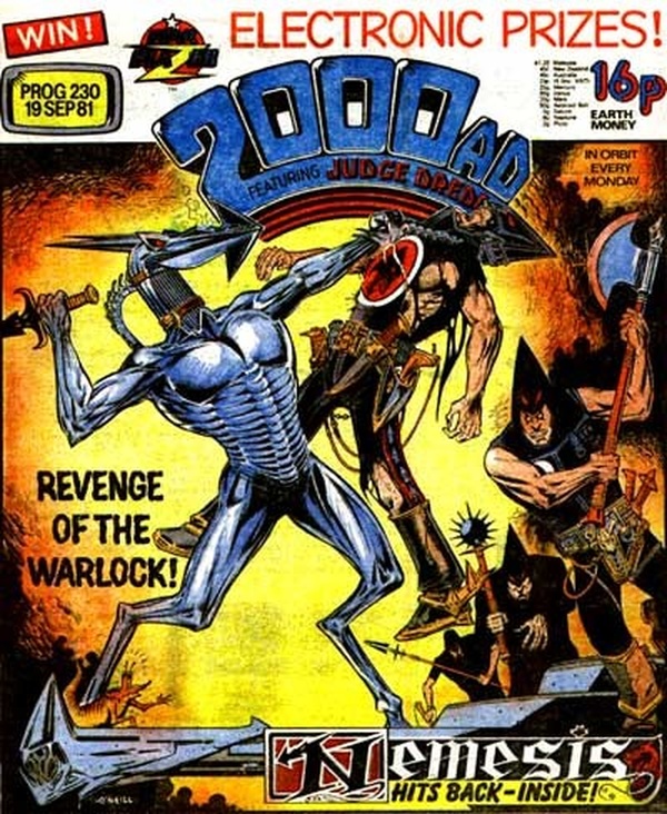 2000 AD #230 cover