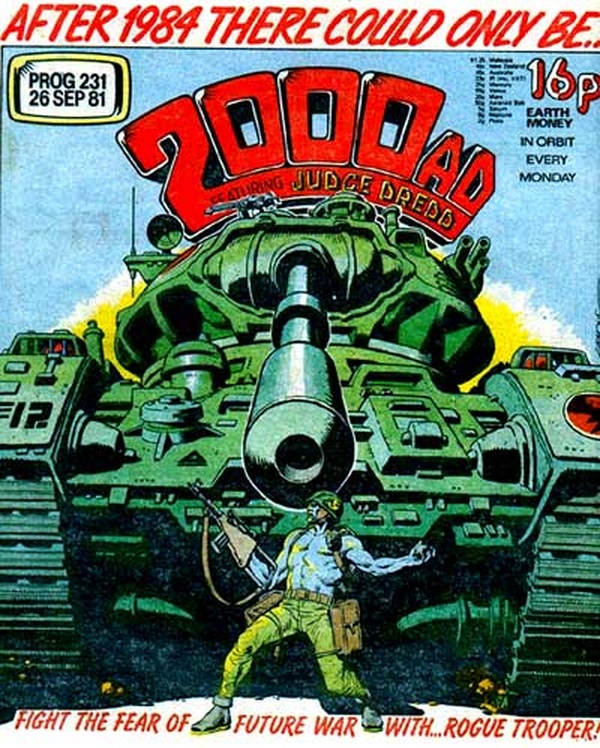 2000 AD #231 cover