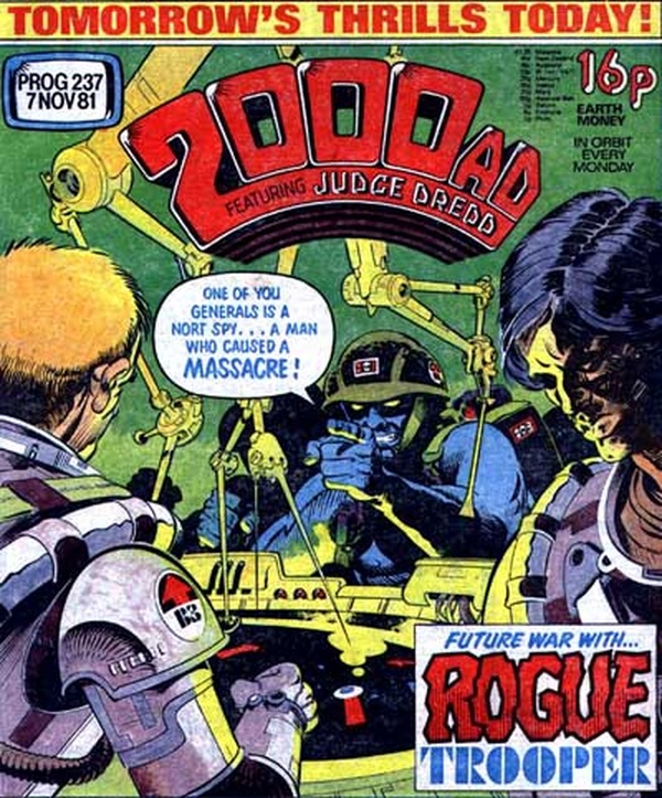 2000 AD #237 cover