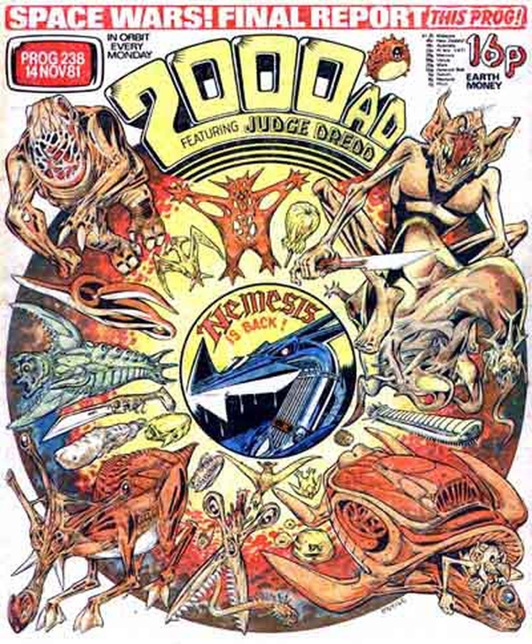 2000 AD #238 cover